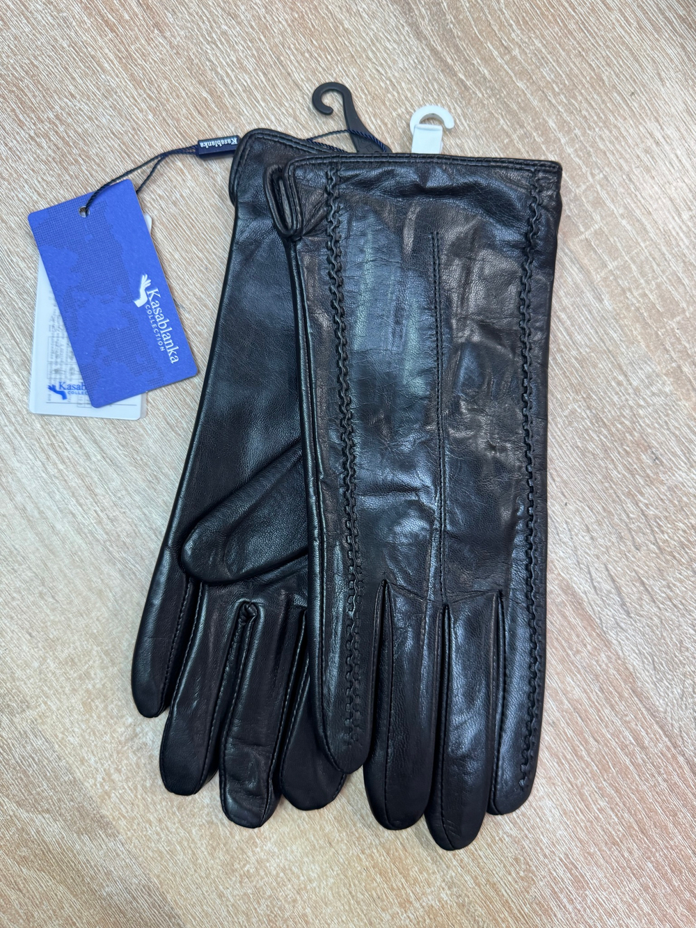 Перчатки. Женские. Материал верха: Кожаные люкс качества. Подклад: Трикотаж-шерсть. Только средние размеры. 5 шт в упаковке.