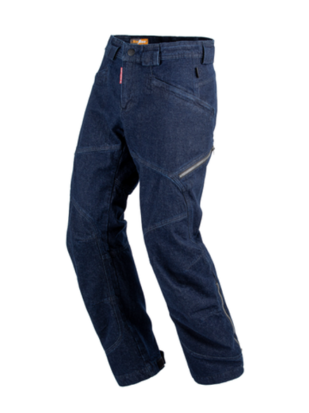 Мотоштаны Starks джинсовые CITY ZEN , муж., Comfort fit, CORDURA, Синий, Rinsed wash (36)