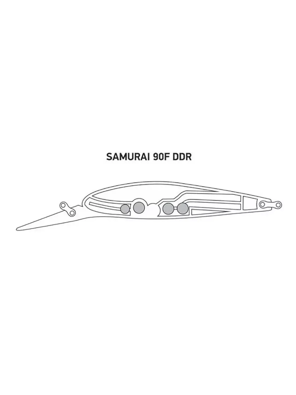 Воблер для рыбалки LureMax SAMURAI