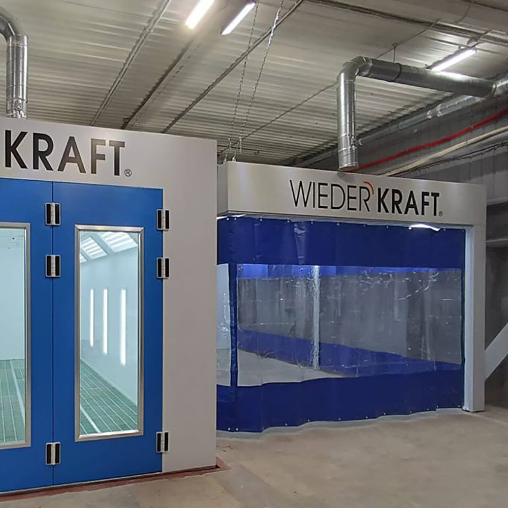 WDK-410 Пост подготовки с диагональным потоком воздуха