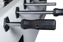 Игровой стол - футбол "Nine Star Iron Pro ITSF Grey" (144х75,5х90)_D2