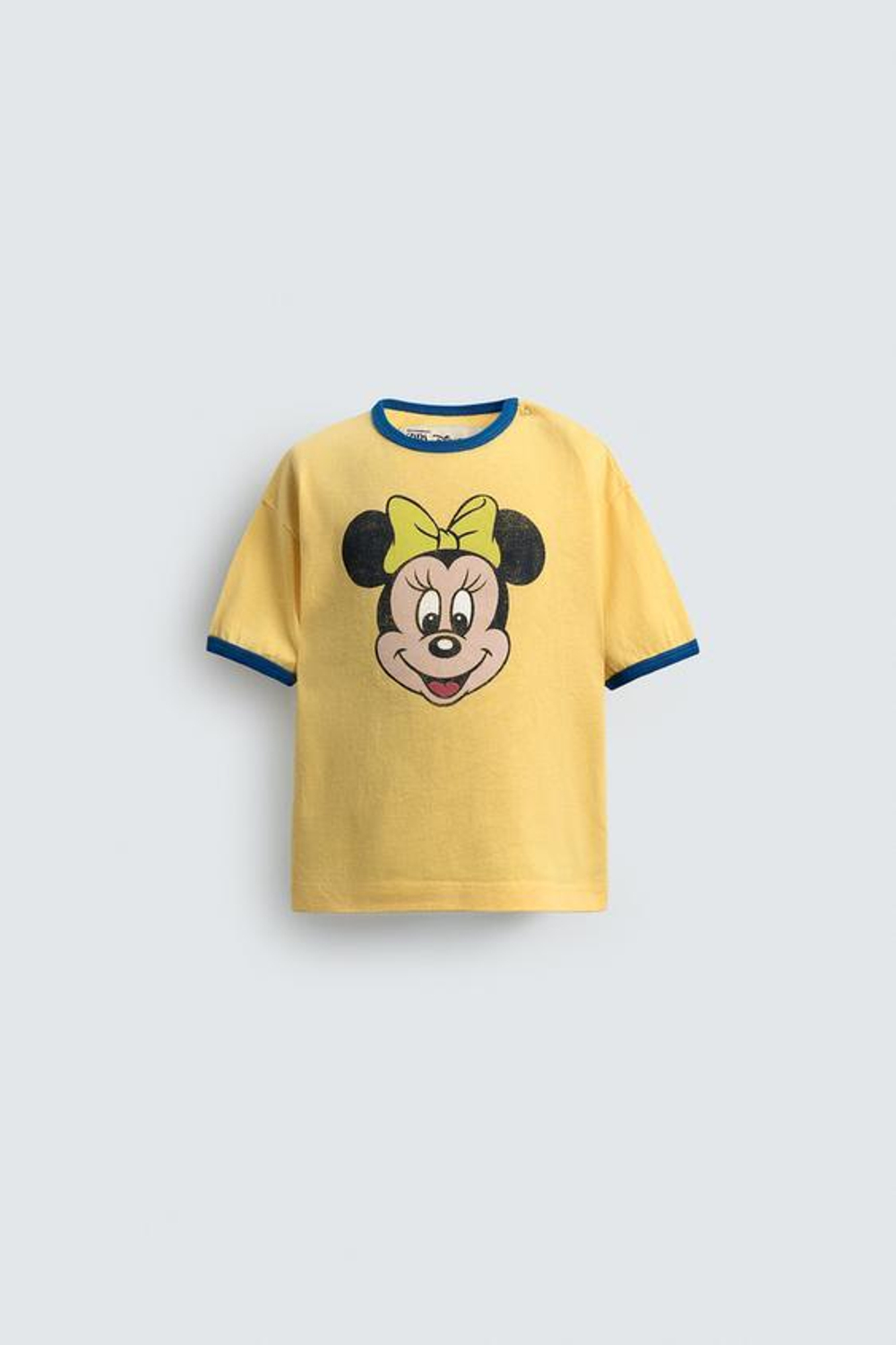 ZARA HARRY LAMBERT X DISNEY ФУТБОЛКА С ПРИНТОМ, ЖЕЛТЫЙ