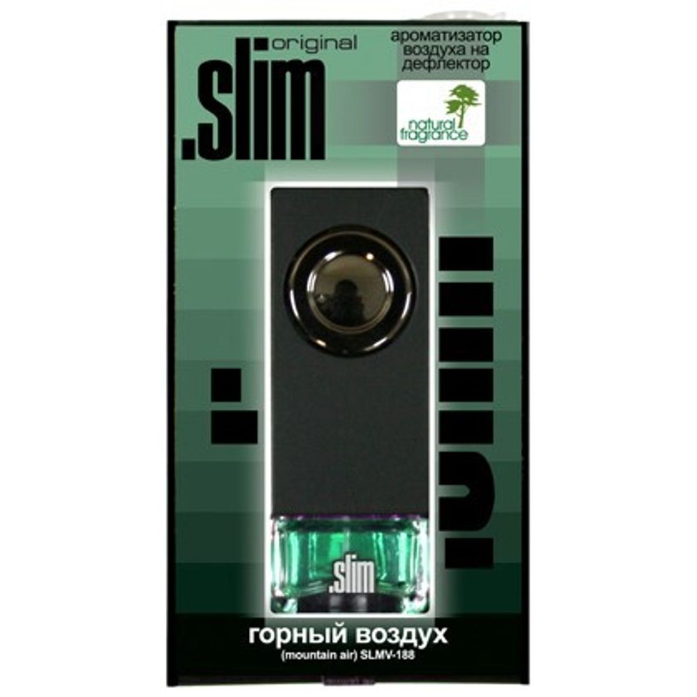 Ароматизатор на дефлектор  SLIM 188  Горный воздух 8 мл (FKVJP)