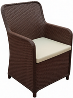Кресло плетеное с подушками Barcelona