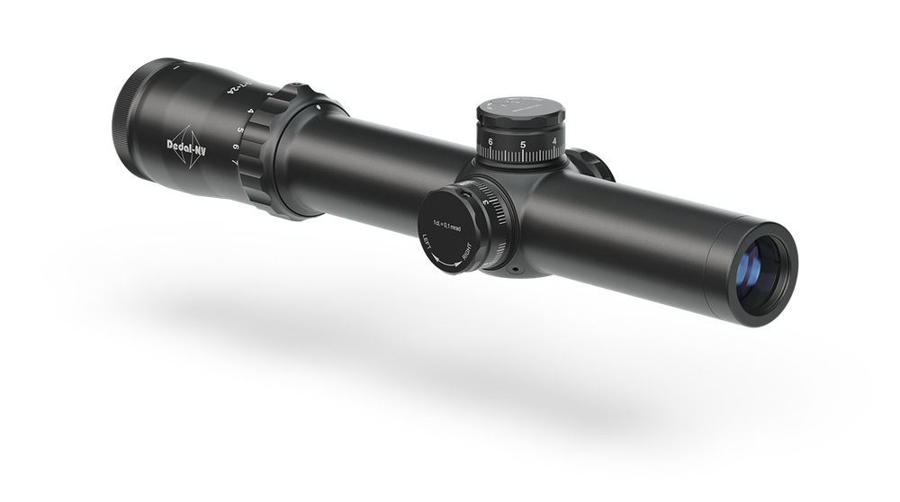 Оптический прицел Dedal DHF 1-7x24  (диаметр 34мм), с подсветкой