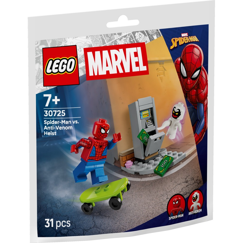 Конструктор LEGO Marvel Super Heroes 30725 Человек-паук vs Анти-Веном Нападение арт. 30725 31 дет — фото 1