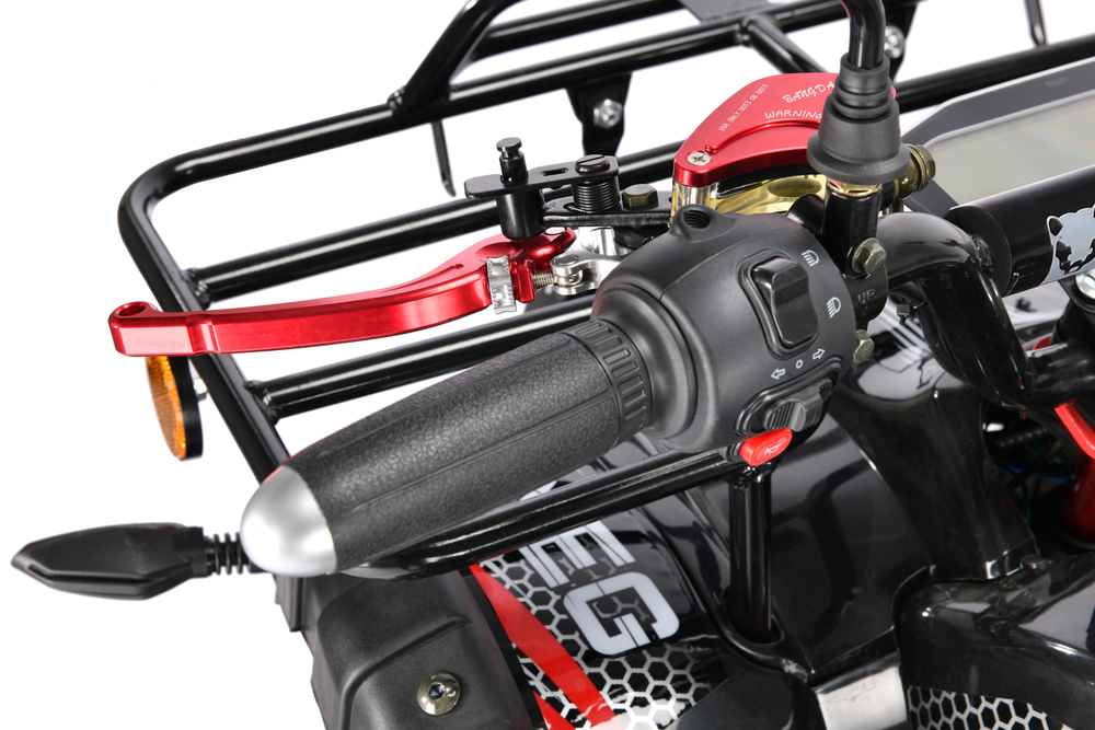 Электроквадроцикл White Siberia PRO SNEG 3000W Черный