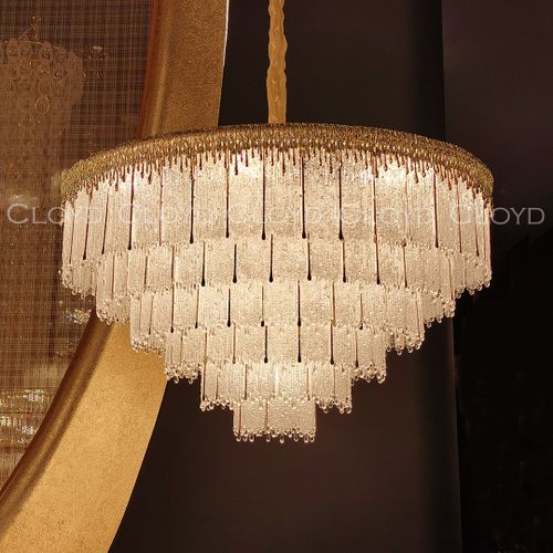 Люстра Cloyd CONSONANCE C21 / Ø80 см - золото (арт.11502)