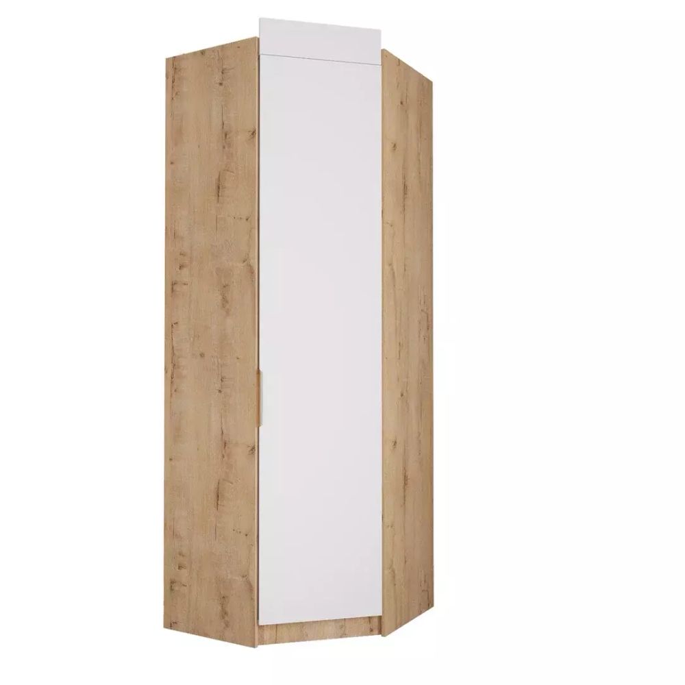 Шкаф «Лавис» ШДУ 765.1 (дуб бунратти/белый софт), ЛДСП/МДФ, ДСВ Мебель