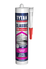 Клей монтажный "Classic FIX" рзрачный 310мл. "TYTAN PROFESSIONAL"