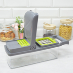 Терка многофункциональная 14 в 1 (12,5см*11см*36см) нерж