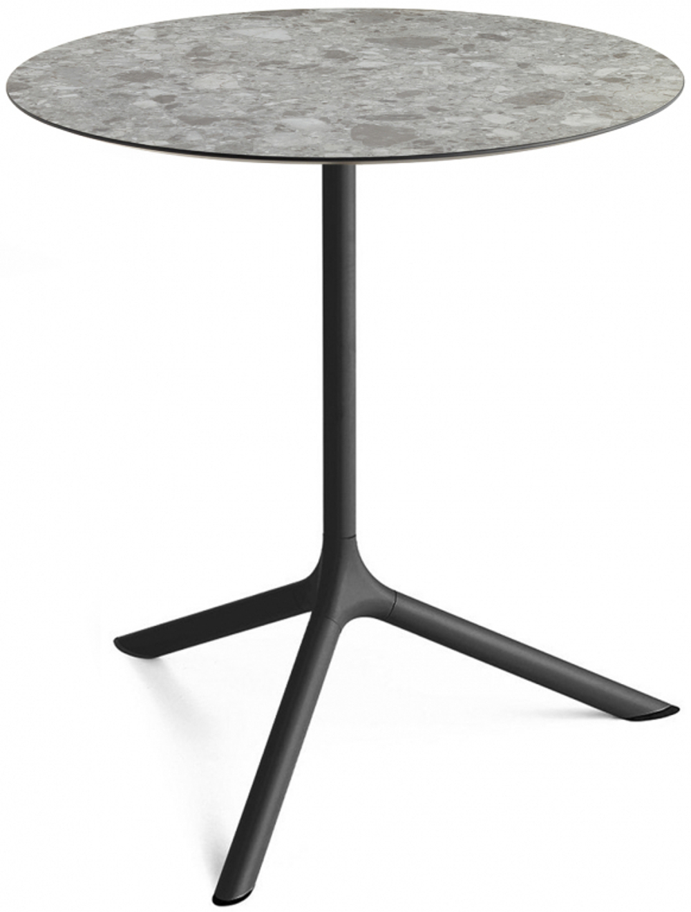 Стол ламинированный обеденный складной Scab Design Tripe Maxi Folding, черный, зернистый