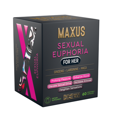 БАД MAXUS Сексуальная Эйфория для неё, Sexual Euphoria for her, 60 капсул
