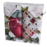 Набор из 2-х кухонных полотенец в подарочной упаковке, 100% хлопок, Россия.