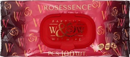 Салфетки парфюмированные влажные W&W 100шт