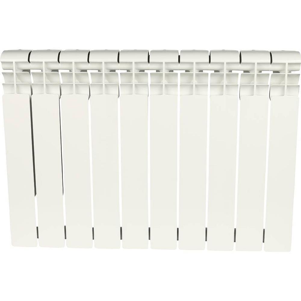 ROMMER BI500 10 секции радиатор биметалический (RAL9016)