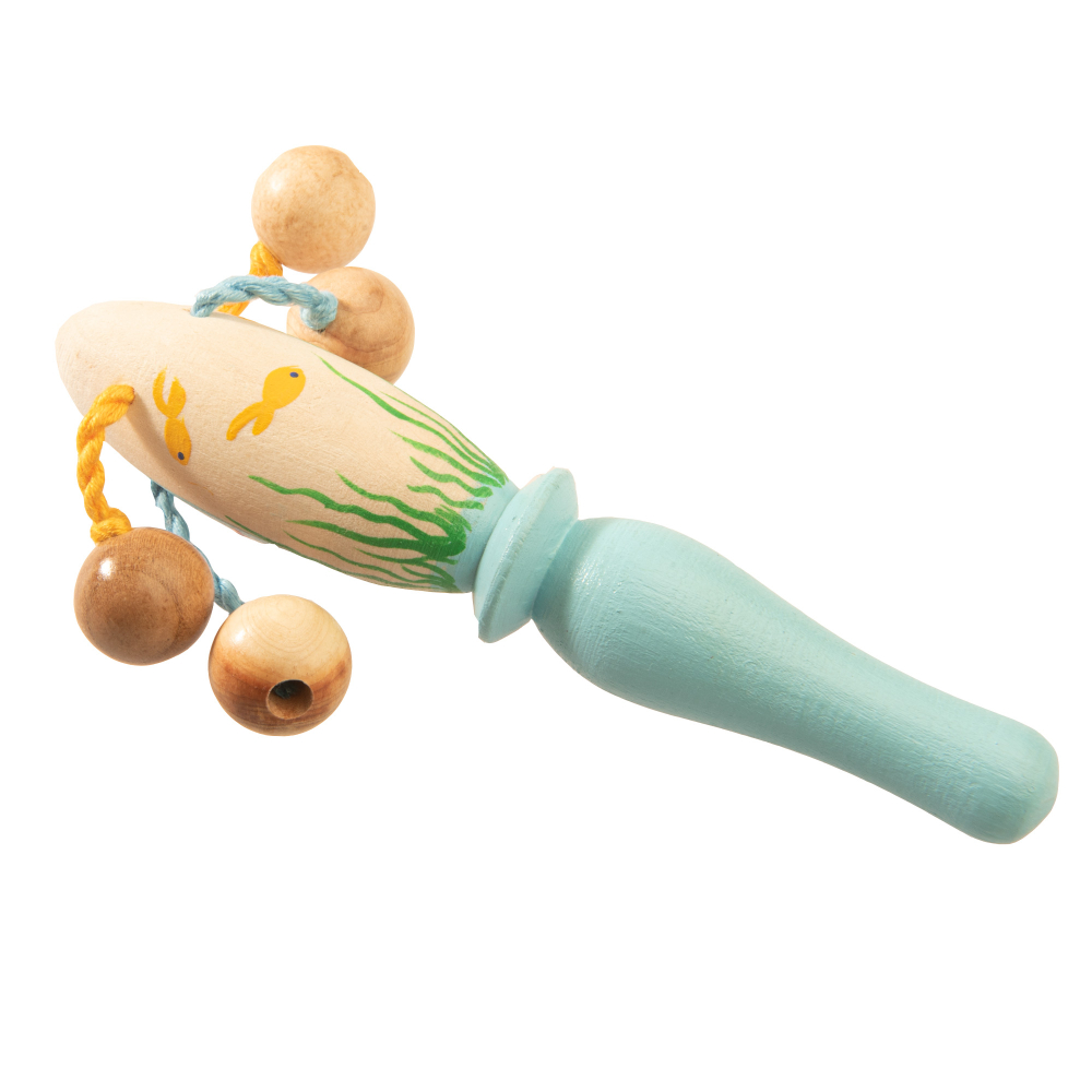 Погремушка Лялька окрашенная Вальда