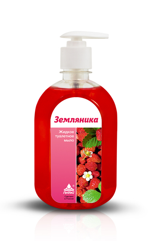 Мыло жидкое туалетное «Земляника»