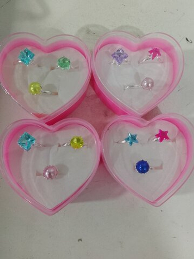 Кольцо детское металл "Детский сад" коробочка по 3шт