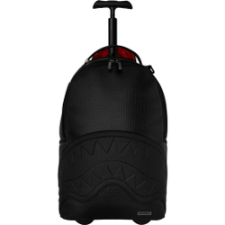 SPRAYGROUND Artificial Leather Trolley Bag 20 Inch Unisex Black