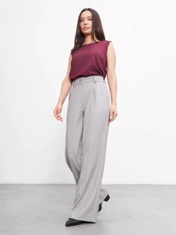 Брюки палаццо широкие классические