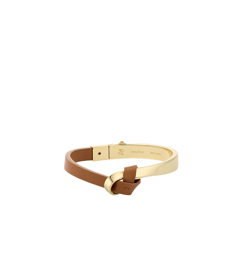 Polène Браслет Ormé Bangle, цвет верблюжьей шерсти