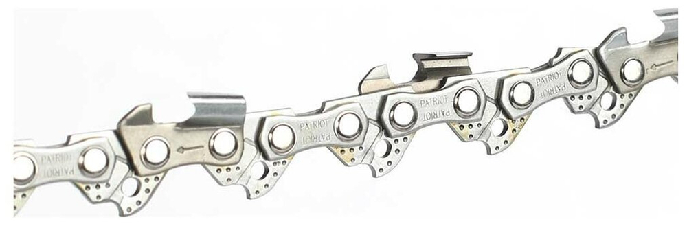 Цепь PATRIOT 91VS-55E, 3/8 1,3 55 звеньев (блистер)(862381355)