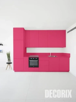 Краска малиновая в баллончике глянцевая акриловая DECORIX - эмаль аэрозольная для любых поверхностей 520 мл