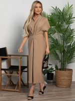 Платье Исландия (коричневое) П15843-30М LT Collection