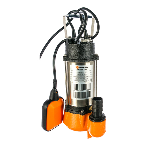 Насос погружной фекальный Вихрь ФН-250