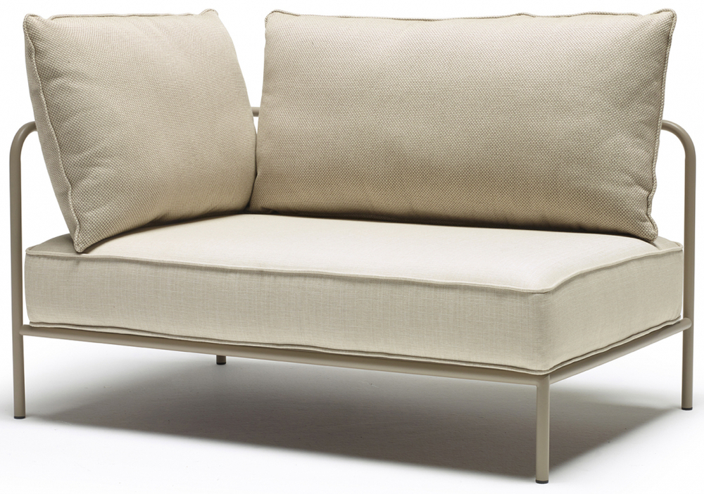 Модуль левый с подушками Scab Design Flap, тортора, кремовый