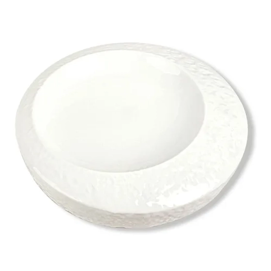 Блюдо для подачи d 20,5 см h8,8 см Organic белое фарфор P.L. Proff Cuisine [2]