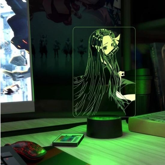 3D лампа Незуко Клинок рассекающий демонов