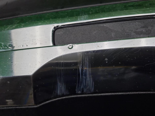 Юбка заднего бампера Mercedes GLC X254 (22-нв) AMG