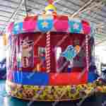 Детский надувной батут "Шатёр цирка" 4*4*4 м