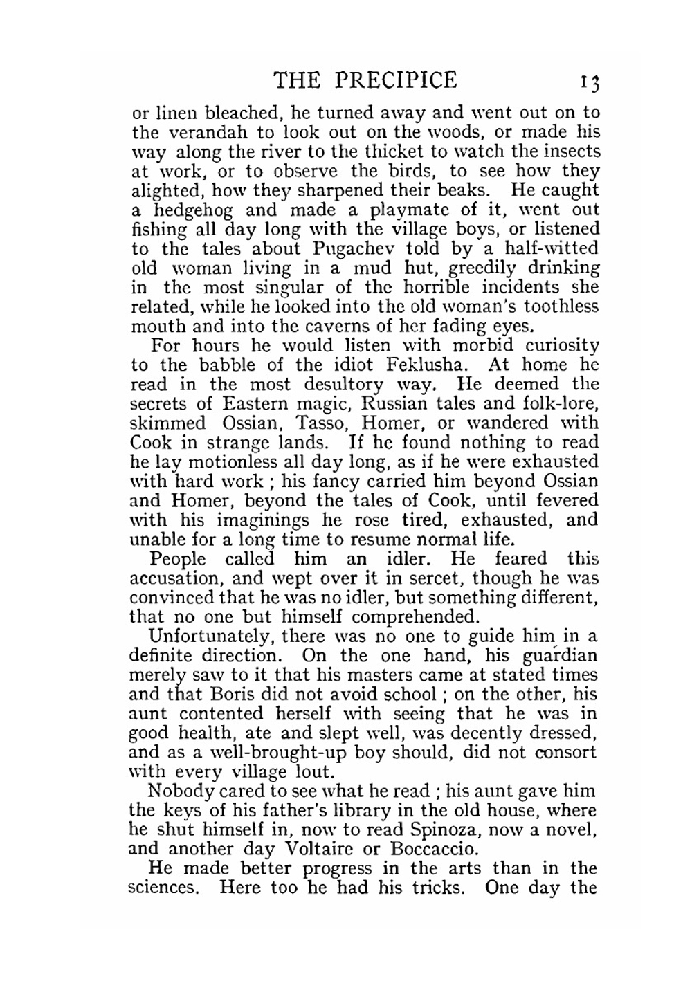 The precipice | Ivan Aleksandrovich Goncharov