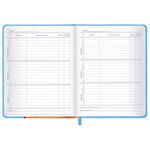 Дневник 1-11 класс 48 л., кожзам (твердая), печать, резинка, конверт, BRAUBERG, "Опять в школу", 107231