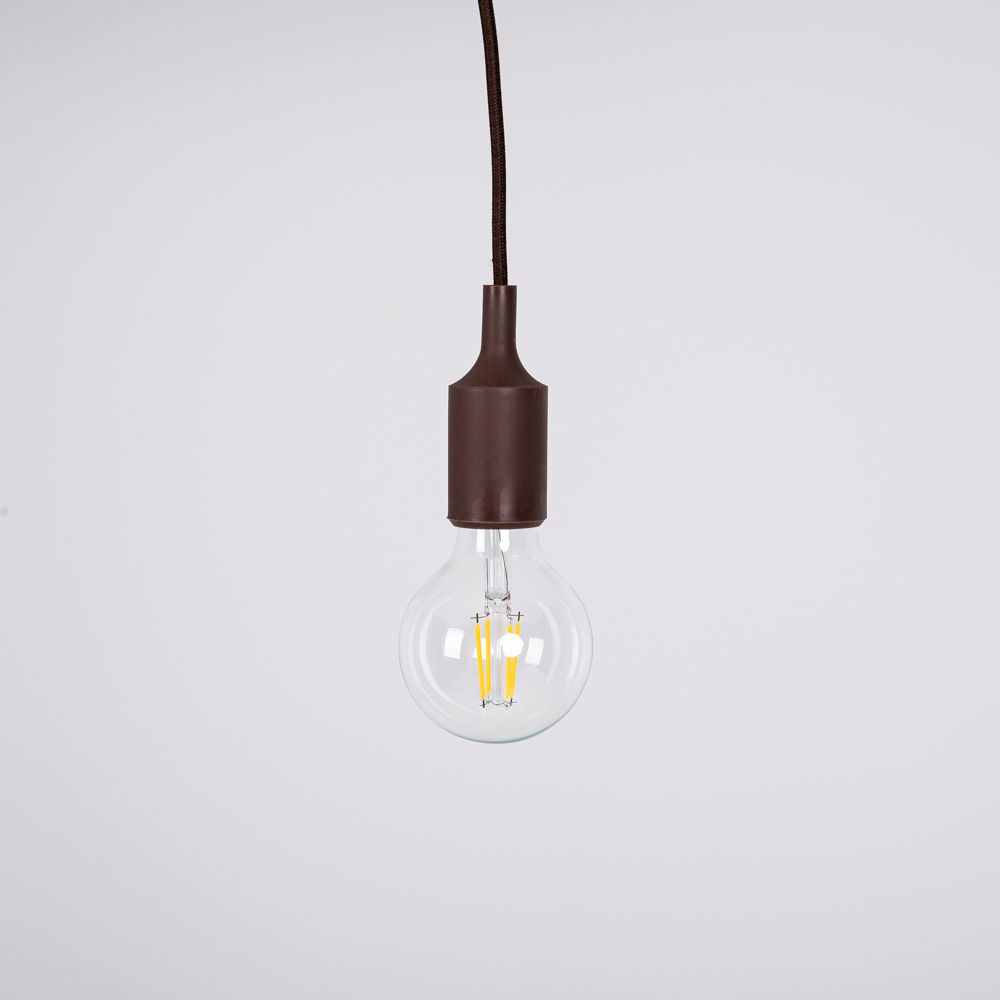 Подвесной Светильник Muuto E27 Brown By Imperiumloft