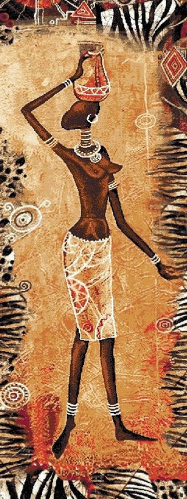 Гобеленовая картина "D. КОНГО" в багетной раме, Россия.