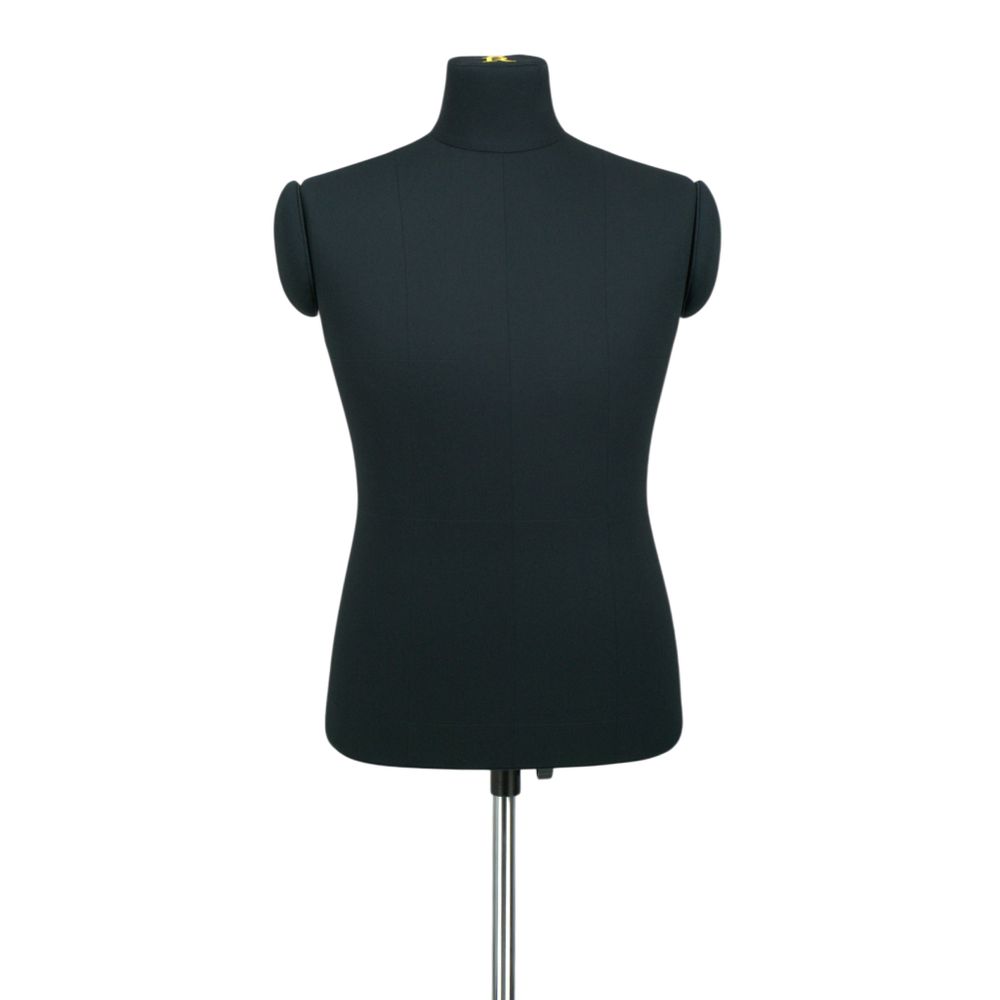 Манекен портновский мужской Ричард, комплект Стандарт, цвет черный, размер L, в комплекте подставка «Милан» и магнит-трафарет