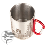 Кружка Carabine 300 “Калашников”, с красной ручкой-карабином