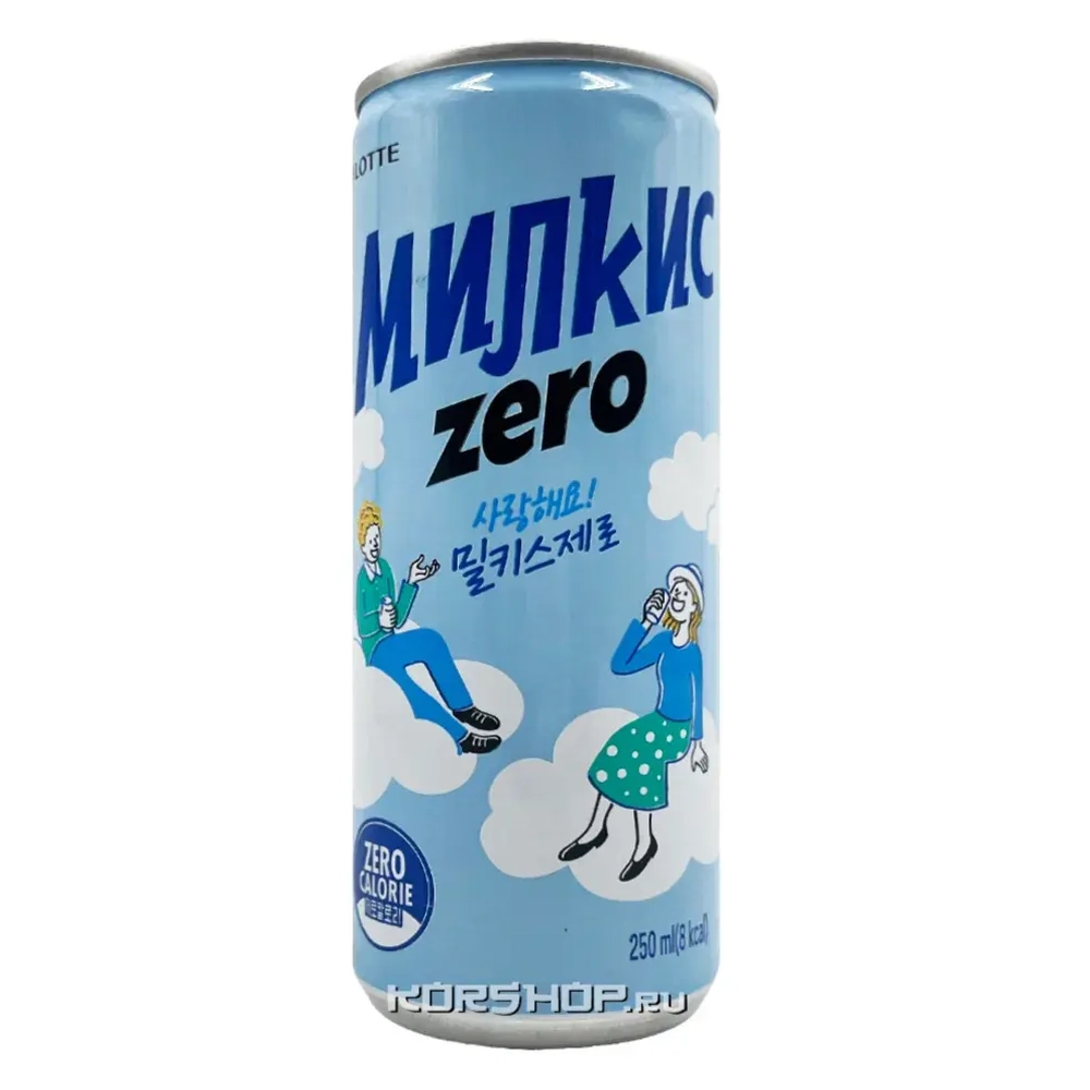 Напиток газированный Milkis Zero, 250 мл