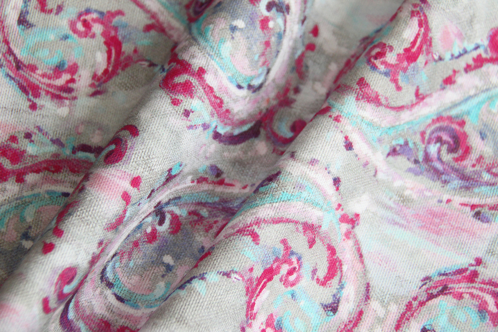 Рогожка Cotonelo Cachemire (Котонело Кашемир) C 98 Turguesa