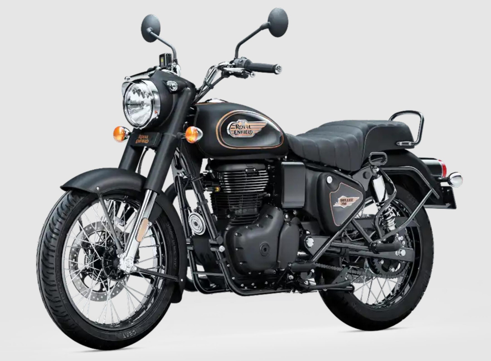 Royal Enfield 350 Bullet (Black Gold)