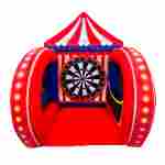 Надувной дартс «Шапито» на подкачке, диаметр 2,5 м, размер 2,5×2,5×3 м