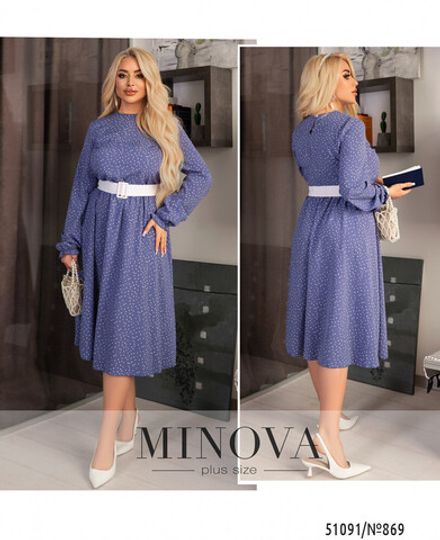 Платье 869-джинс Minova Фото 1