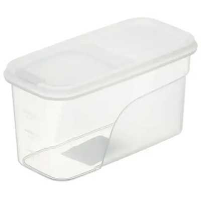 Контейнер для сыпучих продуктов 1,2л (белый)