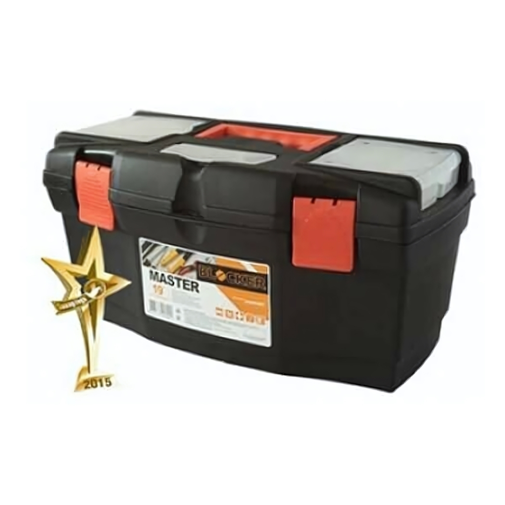 Ящик для инструментов Master 24" чёрный/оранжевый