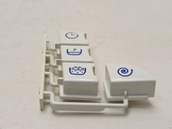 45У82 кт70 Панель кнопок левая для стиральной машины Атлант MKAУ.731142.002 б/у