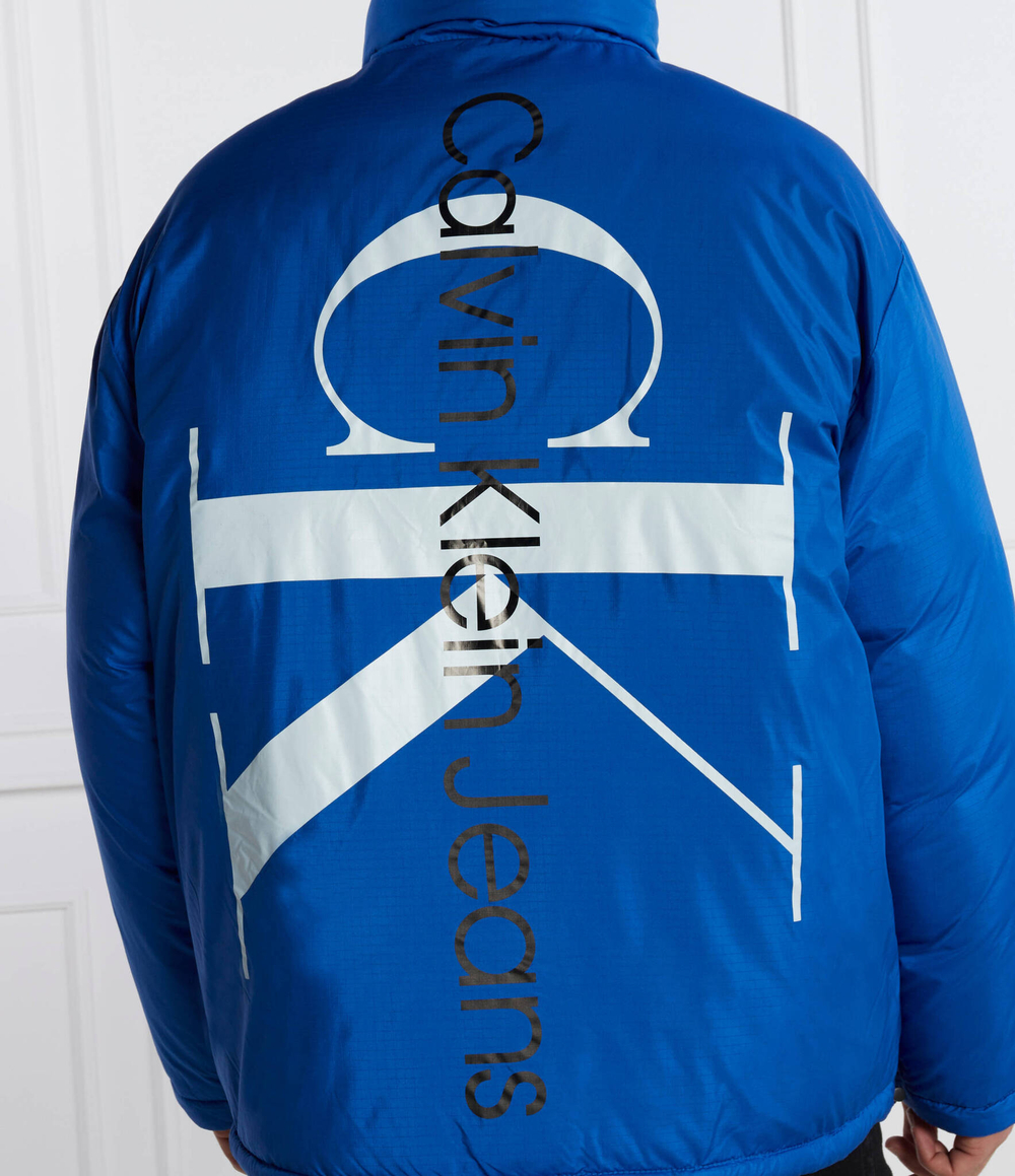 Двухсторонняя куртка REVERSIBLE 90s CALVIN KLEIN JEANS - голубой(J30J324438)